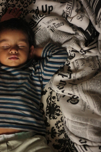 baby sleep pattern photo