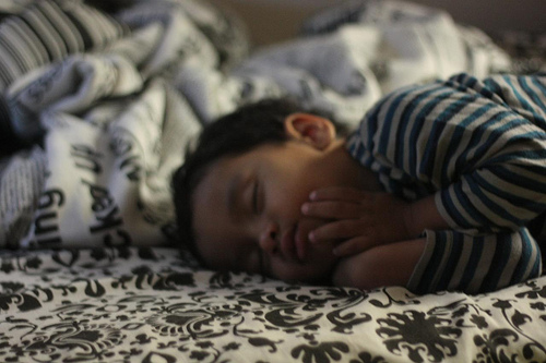 baby sleep pattern photo